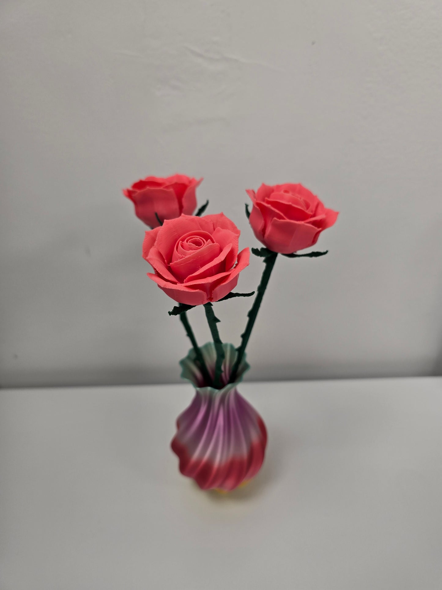 3d Printed Roses
