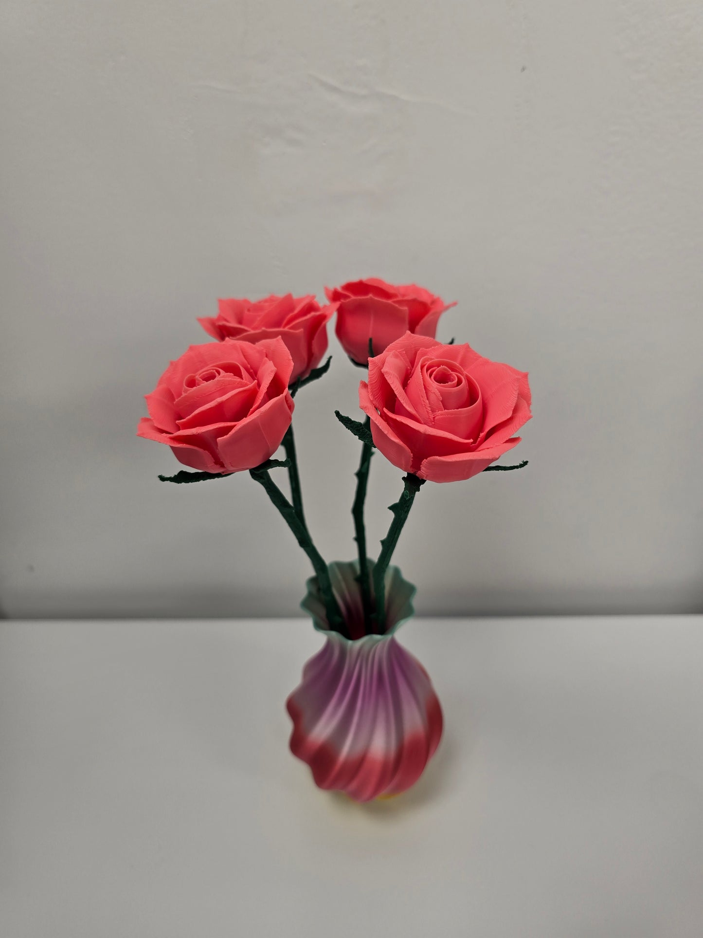 3d Printed Roses