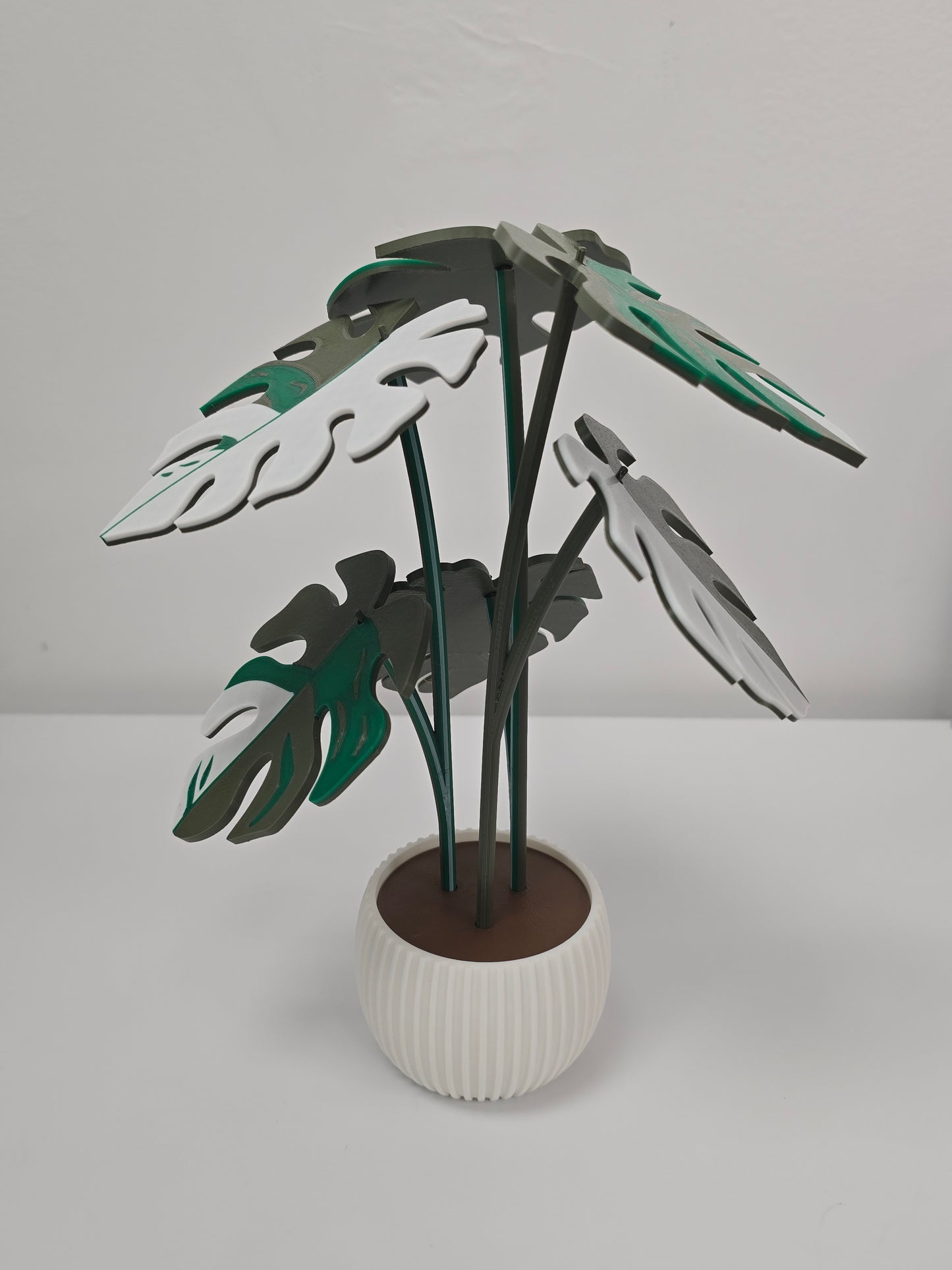 Monstera 3D Printed Cup Coasters