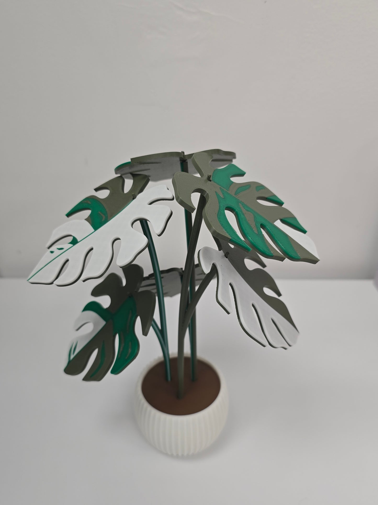 Monstera 3D Printed Cup Coasters