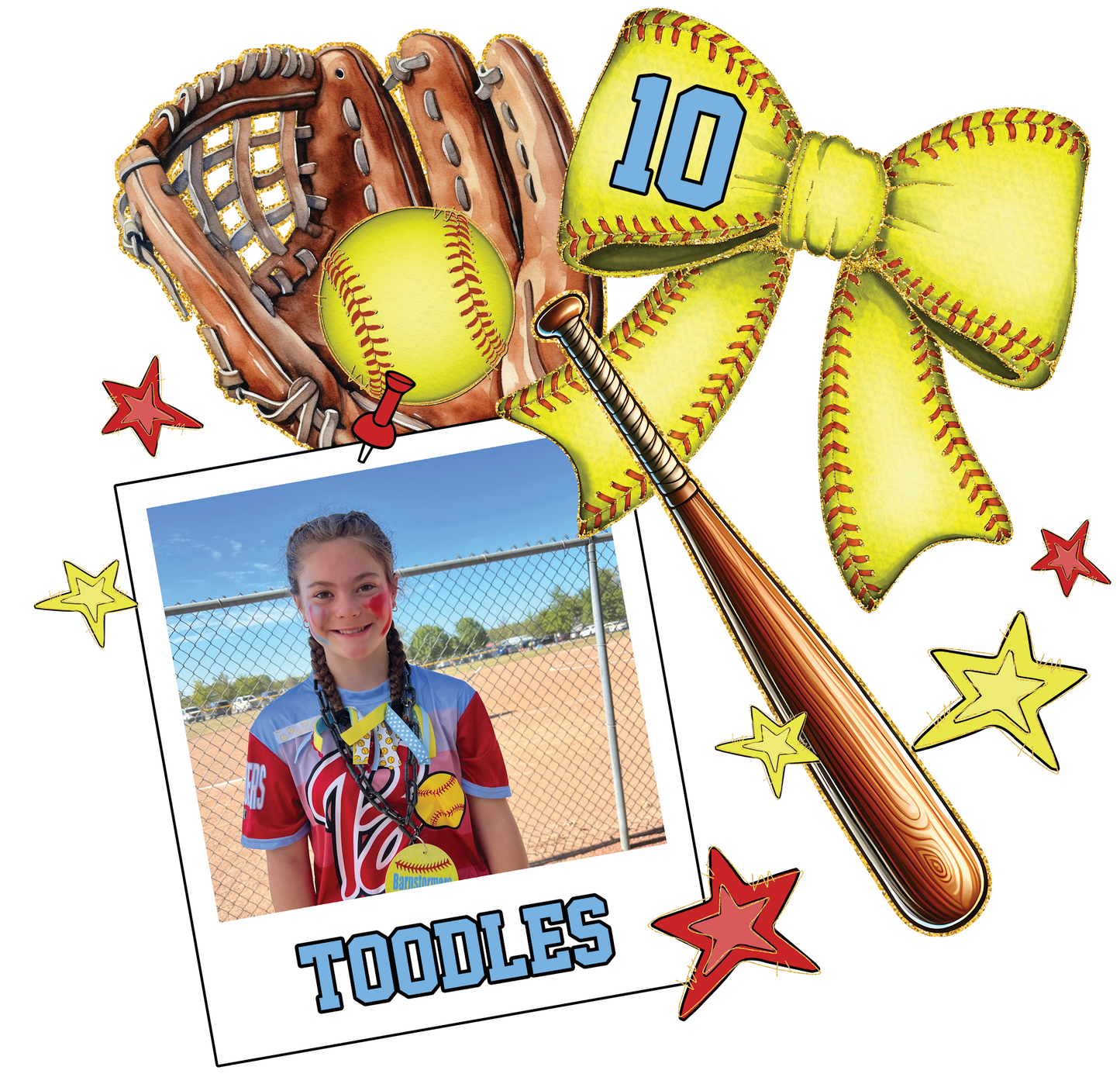 Softball Customized Tshirt
