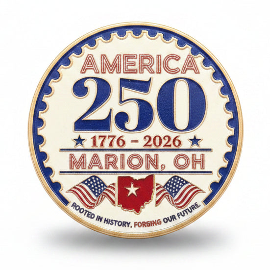 America 250 - Marion Ohio commemorative Brooch
