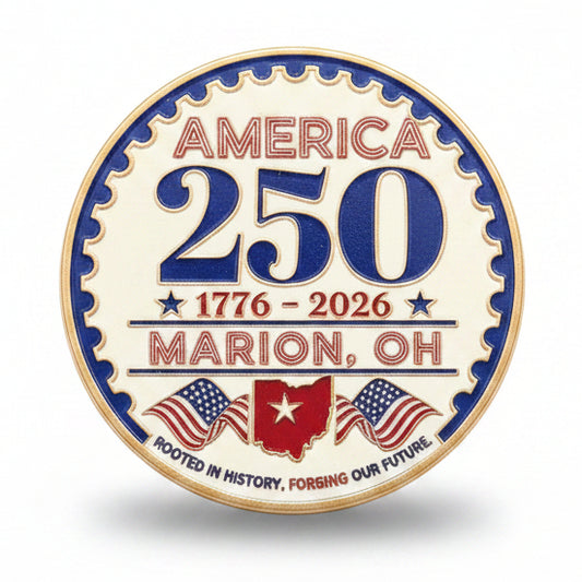 America 250 - Marion Ohio commemorative Brooch